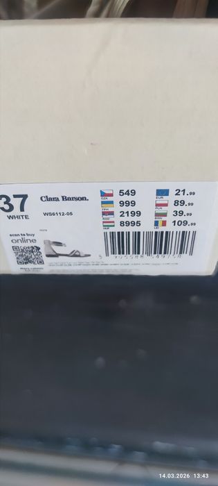 Sandałki z CCC rozmiar 37