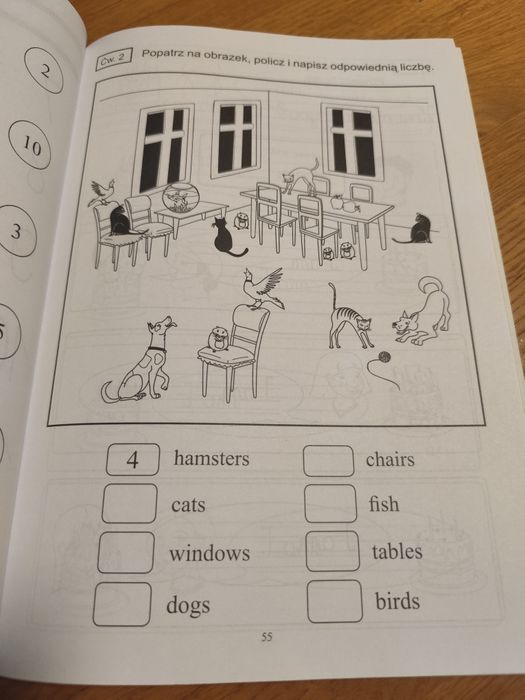 Ćwiczenia do nauki j. A angielskiego dla dzieci