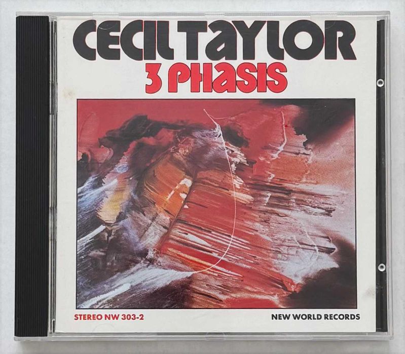 CD_CECIL TAYLOR, 3 Phasis. Muito estimado, como novo.