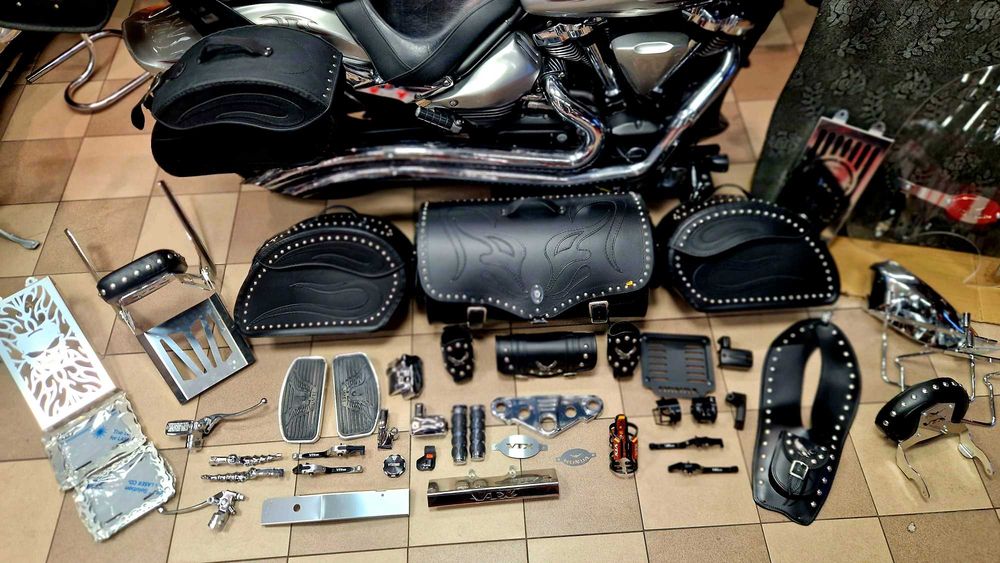 Sakwy kufer honda vtx