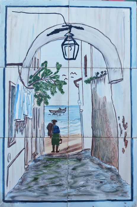 Azulejos pintados à mão