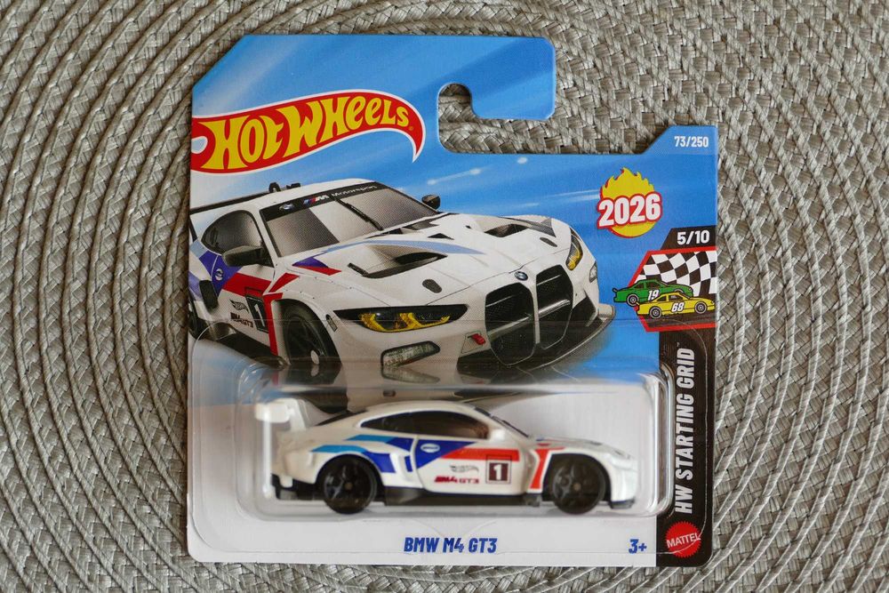 Hot Wheels autko "Resorak" BMW M4 GT3 edycja 2026r.