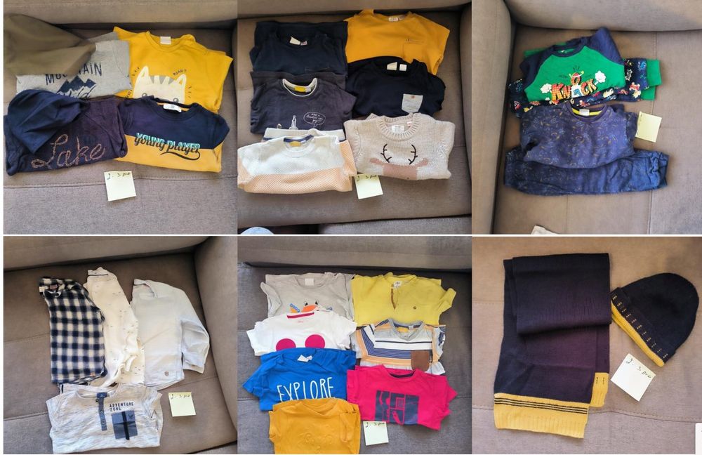 Roupa menino 2-3 anos