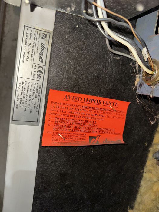 Caldeira DOMUSA aquecelimento central