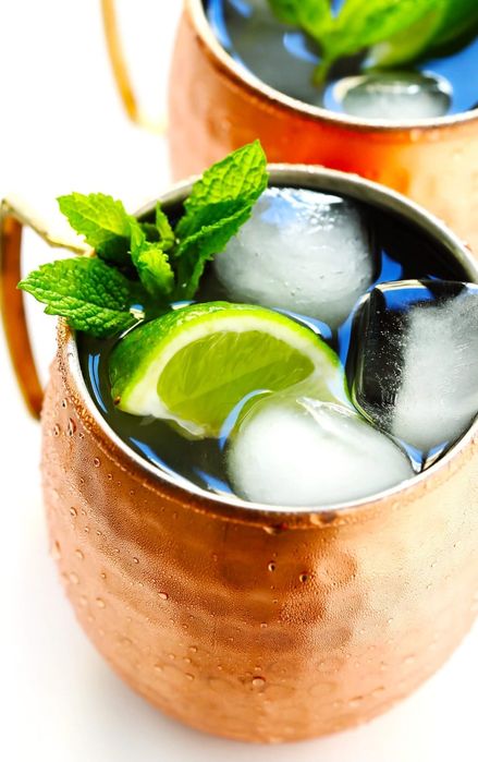 Caneca  para cocktail Moscow Mule 50 cl - Cobre Martelado e Liso