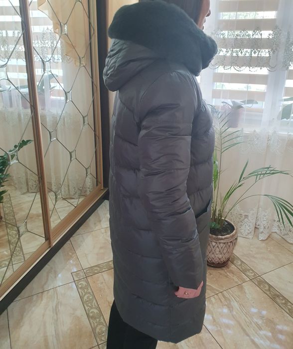 Зимовий плащ балоновий хороший стан і якість