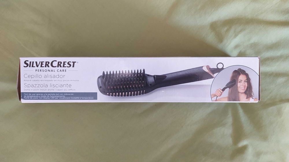 Escova para alisar cabelo Silvercrest NOVA