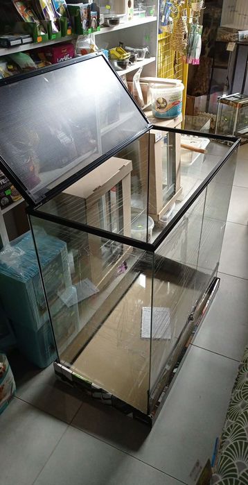 Terrarium Paludarium 90x45x90cm Duże Legwan Iguana Kameleon Felsuma