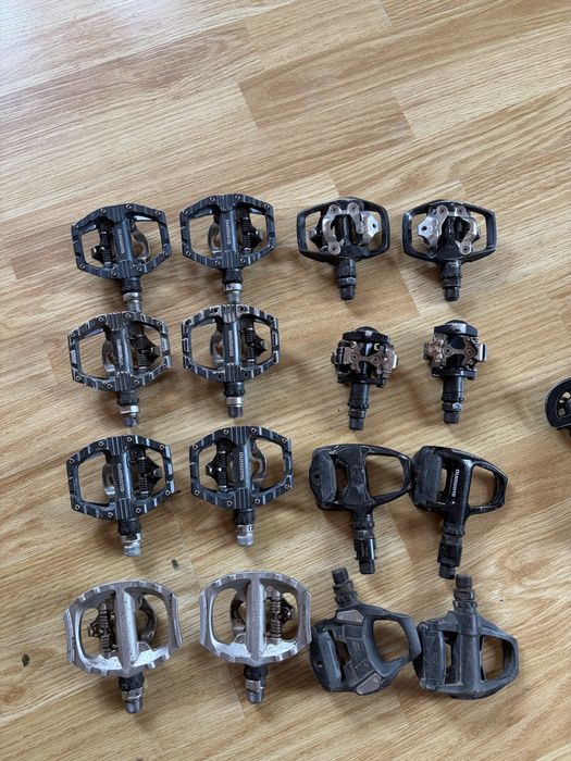 Педалі полуконтакти контакти shimano контактні