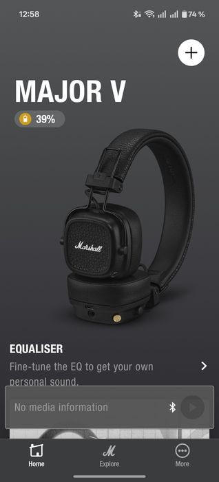 Marshall major V на гарантії