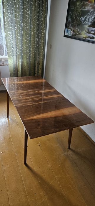 Stół składany lakierowany PRL