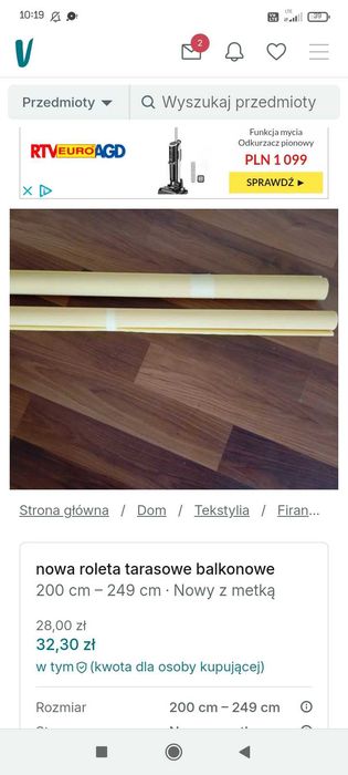 Nowe rolety tarasowe balkonowe okienne