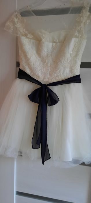 Elegancka sukienka na wesele, ślub (wieczorowa)