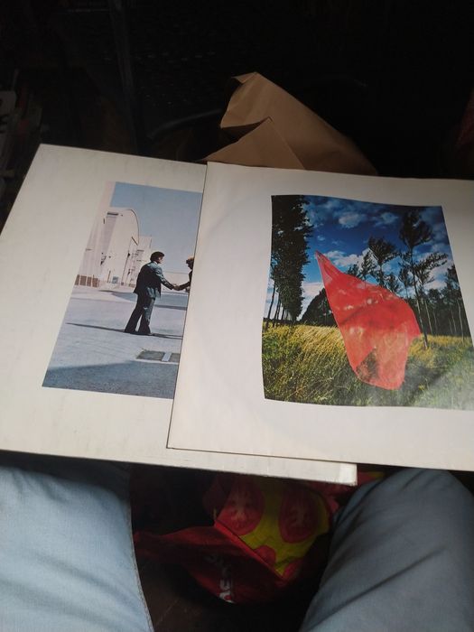 PINK FLOYD - Wish You Were Here 1975 Vinyl LP edição inglesa