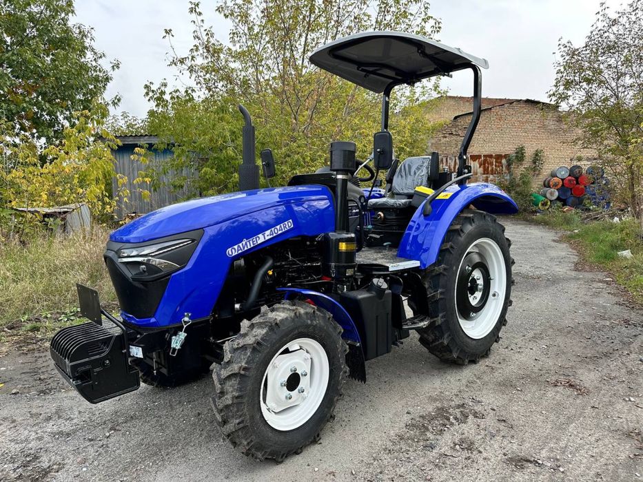 Мінітрактор Файтер TY 404 RD (з козирком+ сережка задньої навіски)