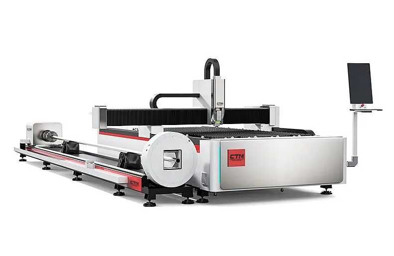 Wycinarka laserowa światłowodowa Fiber 3kW do rur i profili + stół CNC