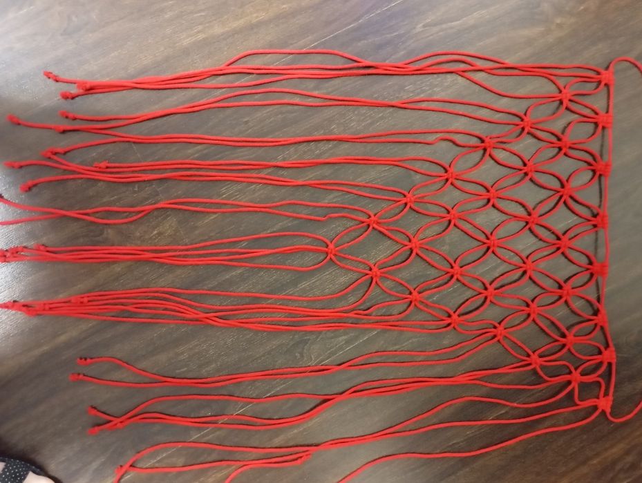 Пояс макраме припинда