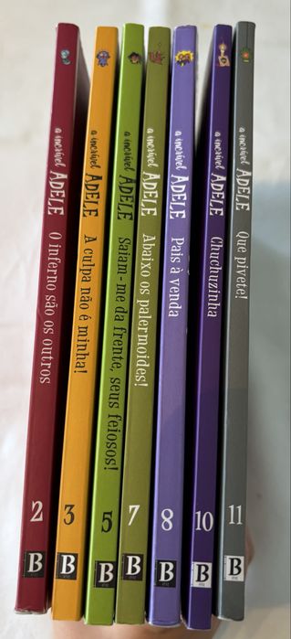 Coleção livros juvenis A Incrivel Adele