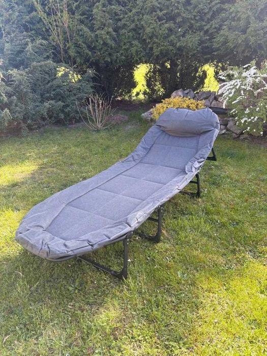 Łóżko Turystyczne Składane Polowe Leżak Kanadyjka Leżanka Stabilne 150kg Nowe Wyjęte tylko do zdjęć