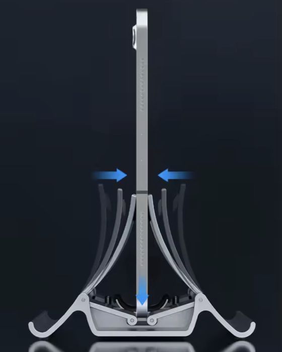Stojak na laptopa/tableta CABLETIME Adaptive Vertical Stand