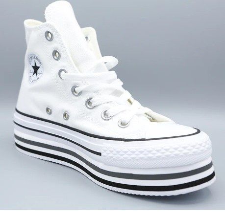 Converse All Star High Platform rozm Alta Bianca.37.5