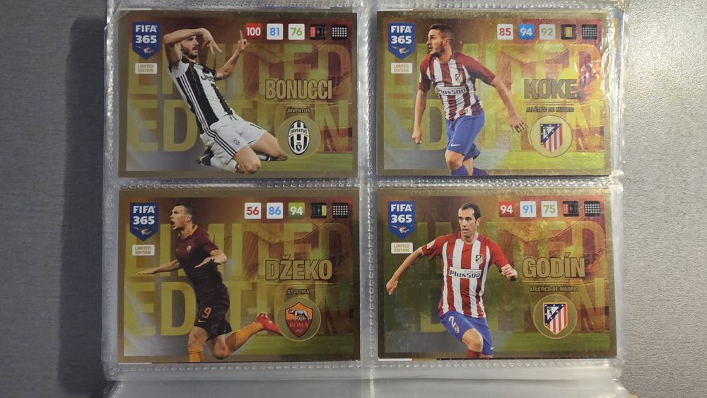 4 karty limited edition