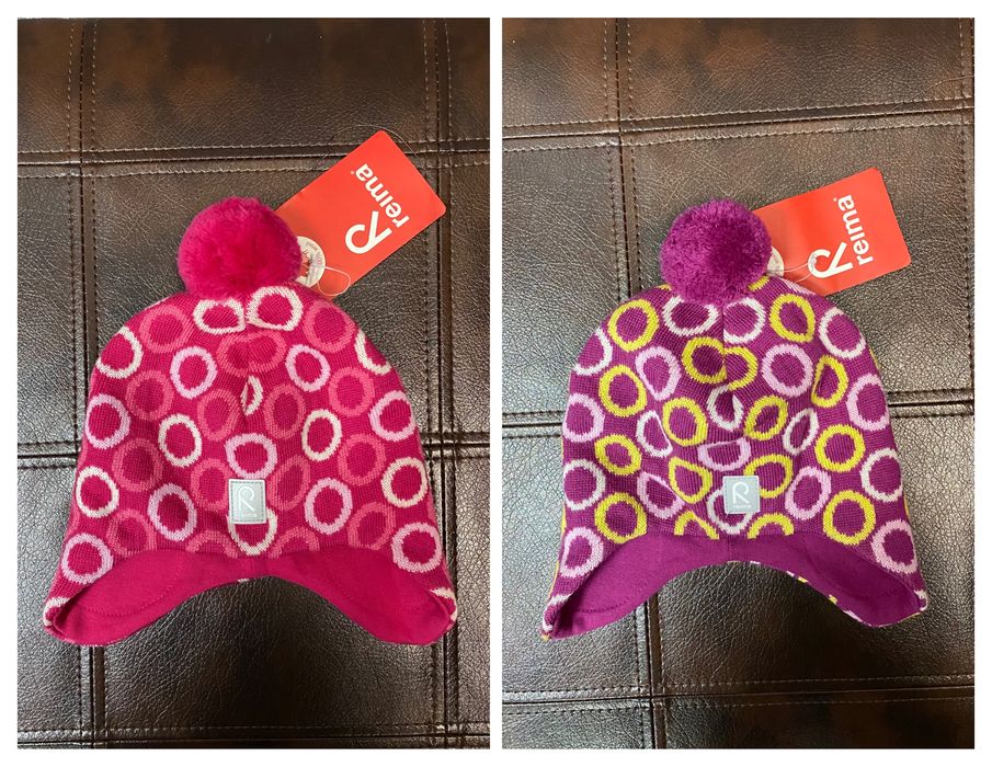 Reima шапка зимова для дівчинки 50,52 розмір