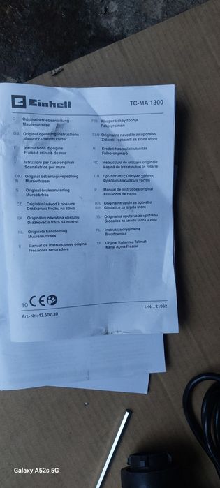 Sprzedam bruzdownice Einhell TC-MA1300