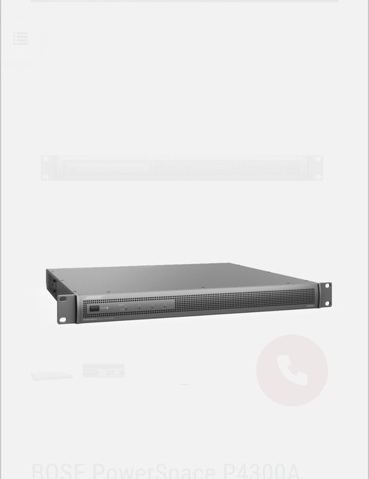 BOSE PowerSpace P4300A wzmacniacz