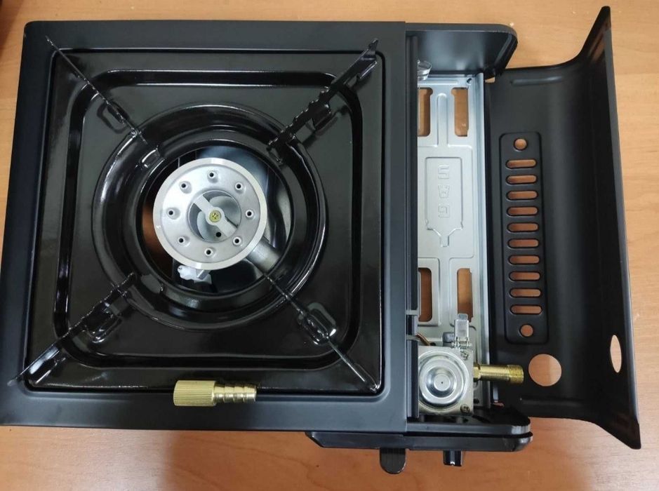 Плита газовая портативная под баллон.Плита газова під баллон+перехідни