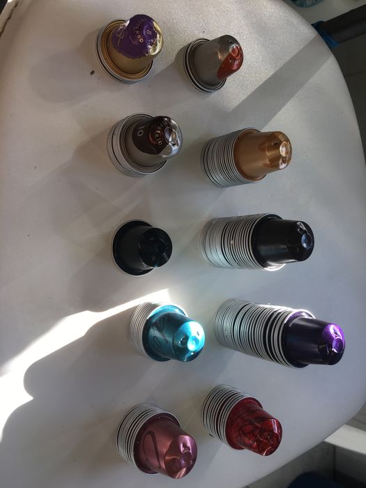 Capsulas nespresso limpas para trabalhos manuais