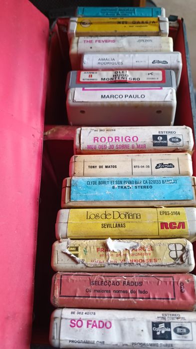 Cassetes antigas de cartucho