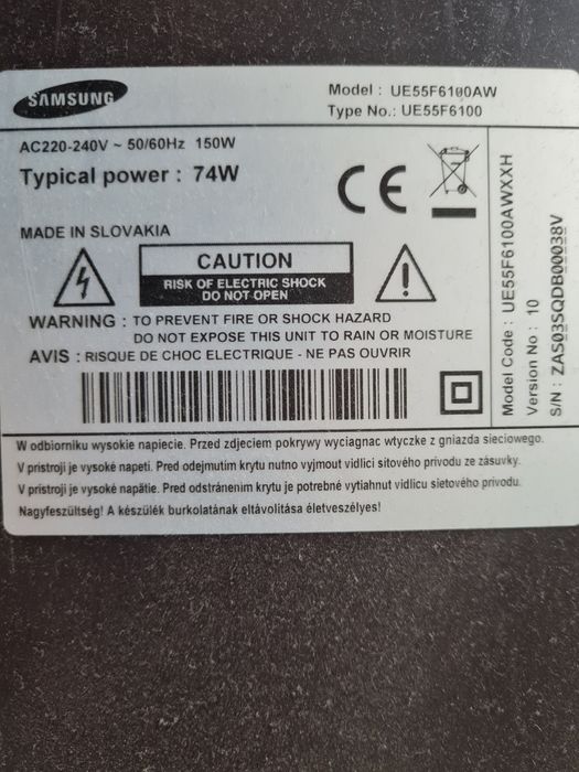 Telewizor Samsung 3D "sbs" 55"