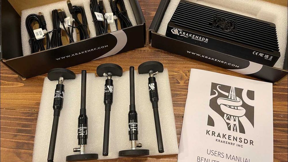 Radio SDR - Triangulacja KrakenRF