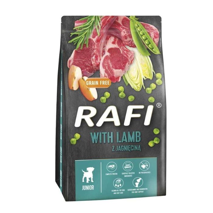 Rafi Lamb Junior 10kg z jagnięciną dla szczeniąt wszystkich ras