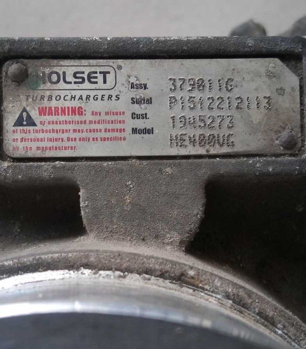 Турбіна Турбина ДАФ DAF CF 85 XF 106 440 400 MX11 Euro 6 1945273