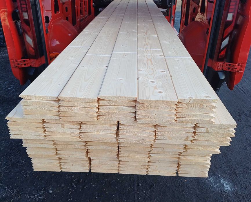 Deska tarasowa podłogowa elewacyjna półbal podbitka szalówka kantówka