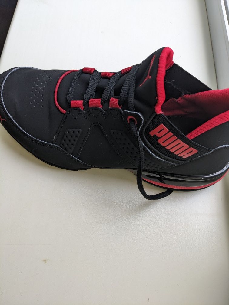 Puma black high risk top red enzin sl v2