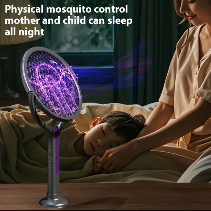 Raquete eletrica para melgas e mosquitos