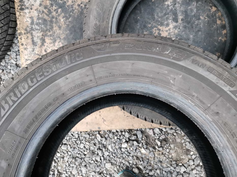 bus lato Bridgestone Duravis 215/75/16C z 2025r 2szt