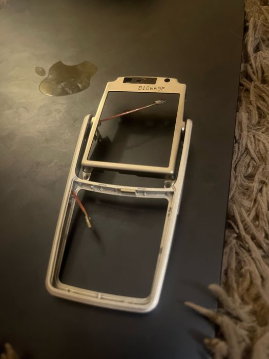 Середня частина Nokia 6233/E51/E70 нова, колір чорний,сірий