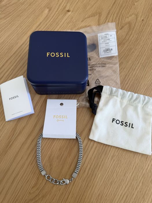 Pulseira Fossil homem nova