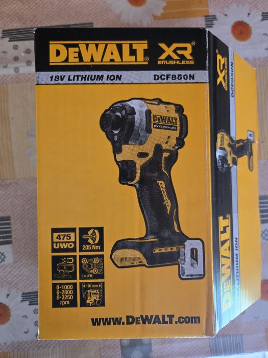 Zakretarka dewalt DCF850N