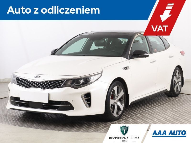 Kia Optima 2.0 T-GDI GT, Salon Polska, Serwis ASO, Automat, VAT 23%, Skóra, Navi,