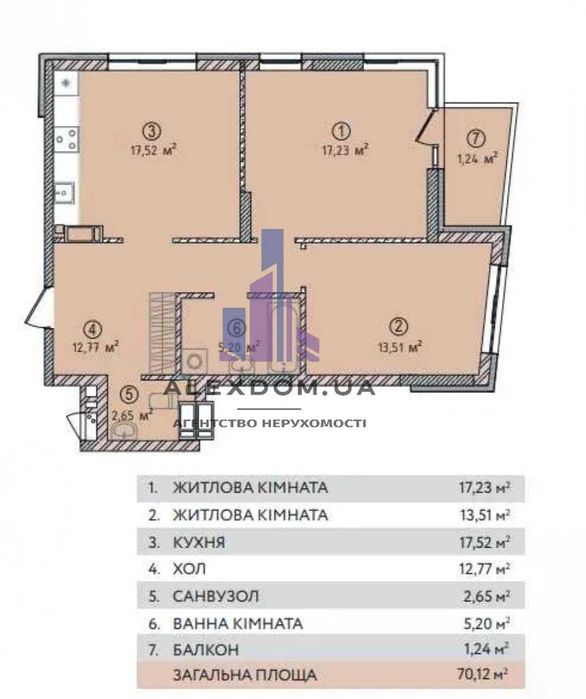 Продаж 2к квартири  70м2, вул. Симоненка. ЖК Крона Парк 2. Бровари