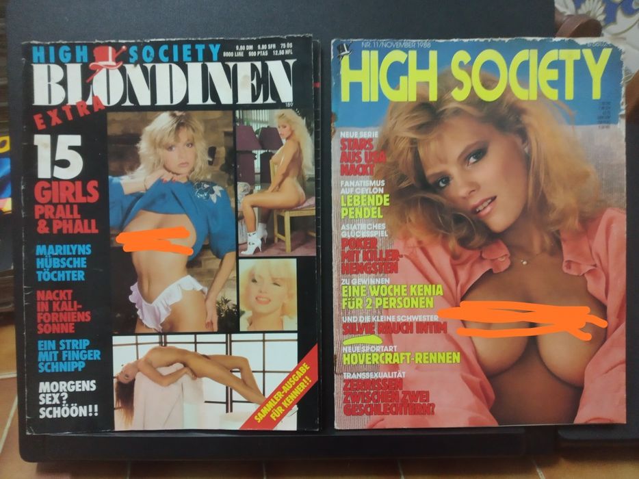 16 Revistas eróticas, vários títulos