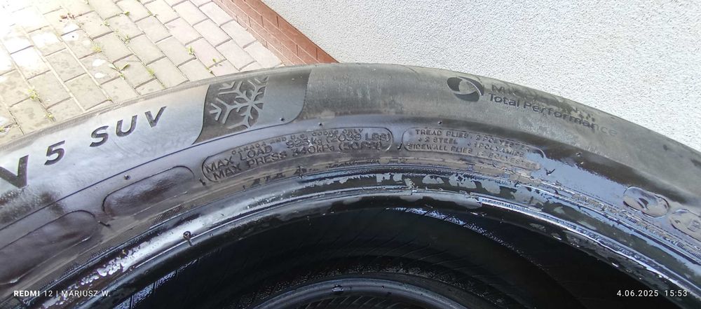 kpl. opon 235/55 R19