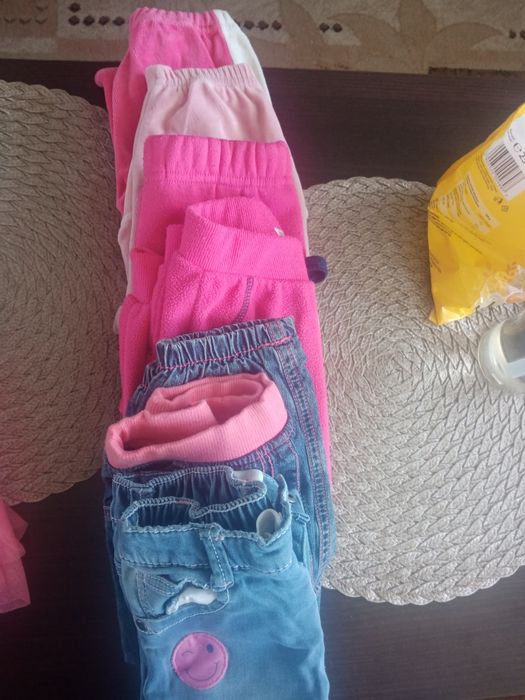 Spodnie 86 dziewczynka