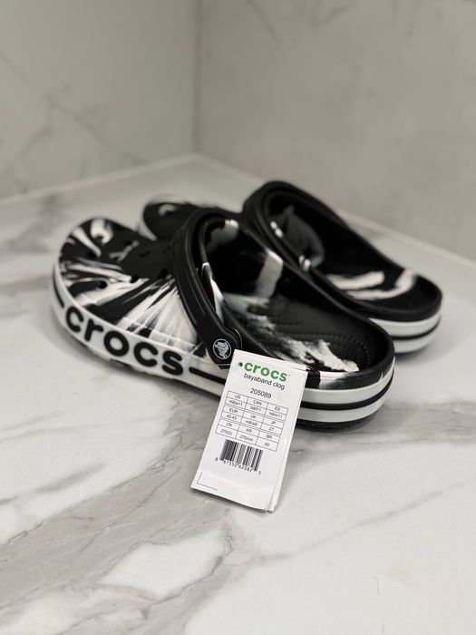 крокси  Crocs Bayaband Marbled Clog /M7/W9/m9/w11