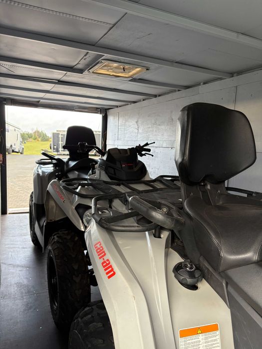 Przyczepa USA Kontener Quady Motocykle Kargo Zabudowana Skutery Śnież